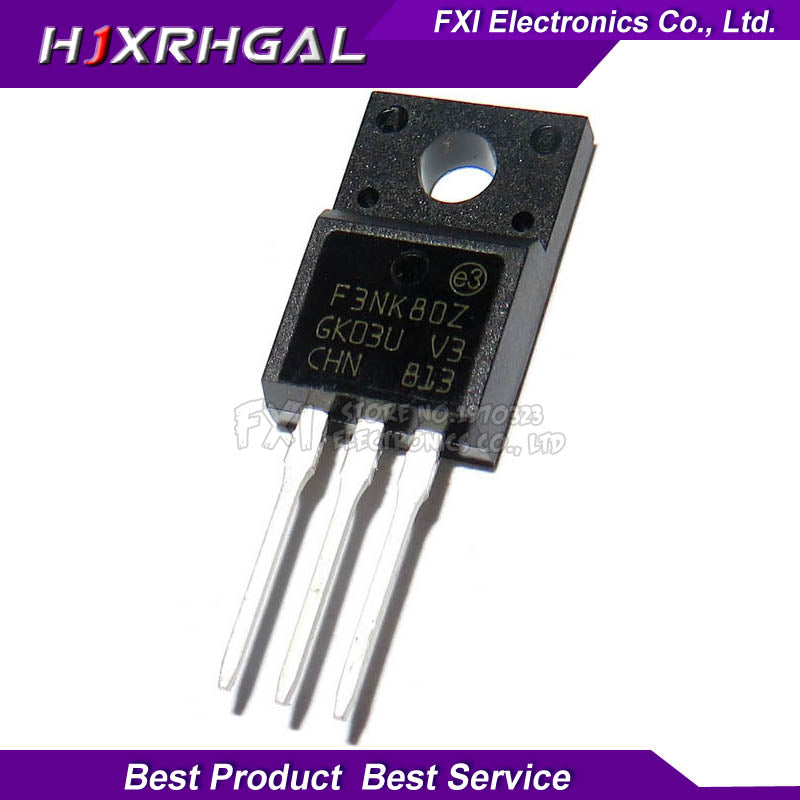 10PCS STF3NK80Z STF3NK80 TO220 TO-220 F3NK80Z MOS FET transistor new original